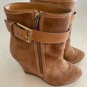 Michael Kors leather bootie
